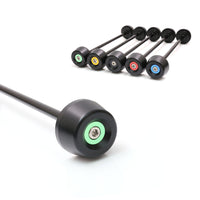 Fits BMW S1000RR 09-15 S1000R 14-15 Aluminum Delrin Front Axle Fork Slider - MC Motoparts