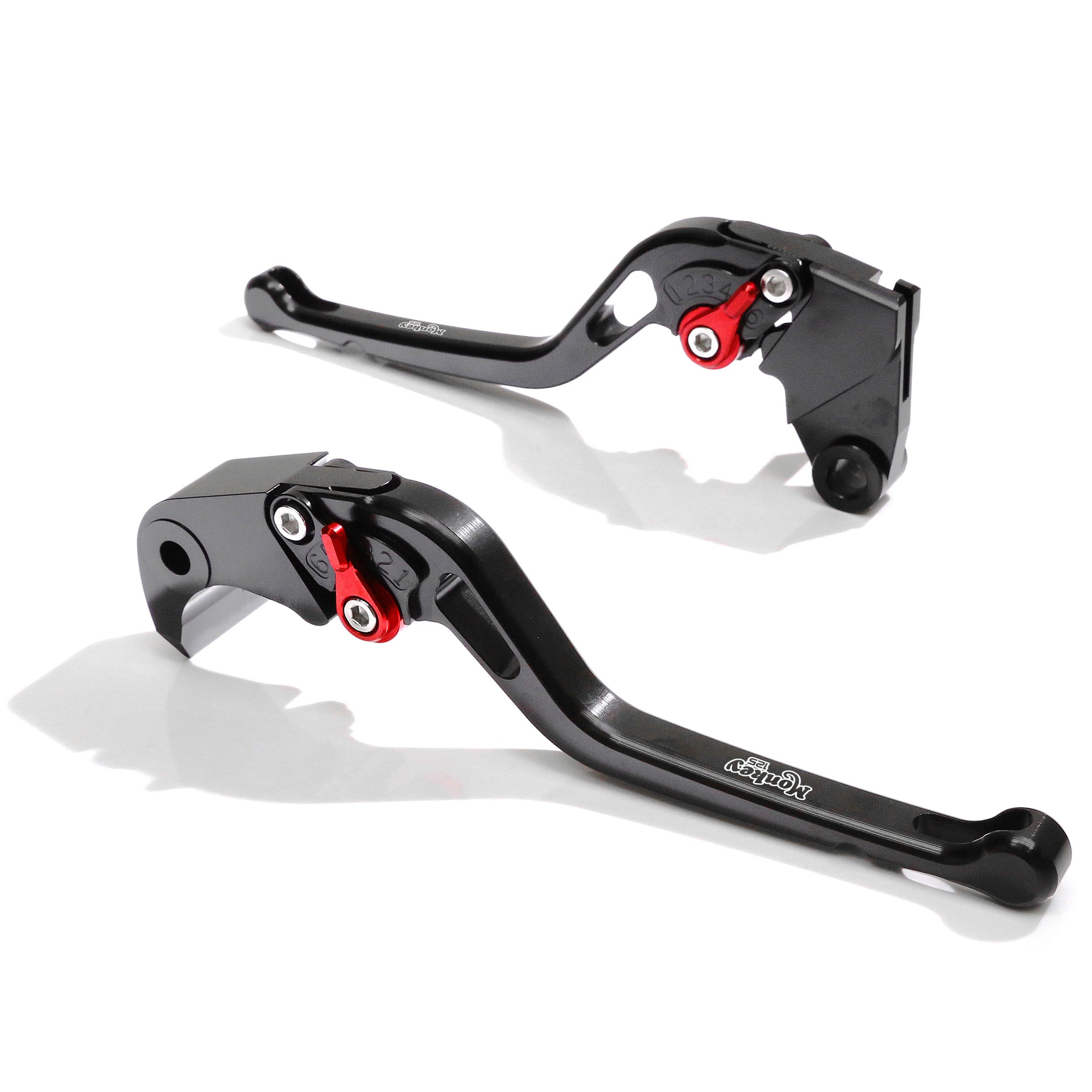 Fits Honda Monkey Z125M 2018-2022 Logo Engraved GP Clutch Brake Long Lever - MC Motoparts