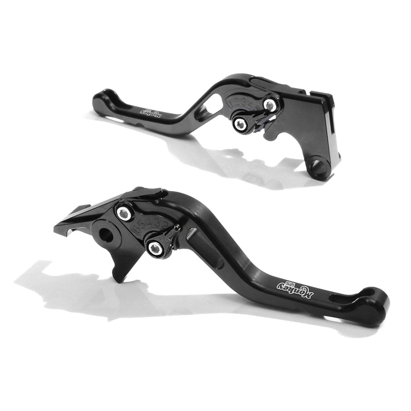 Fits Honda Monkey Z125M Logo Engraved Brake Clutch Short Lever - MC Motoparts