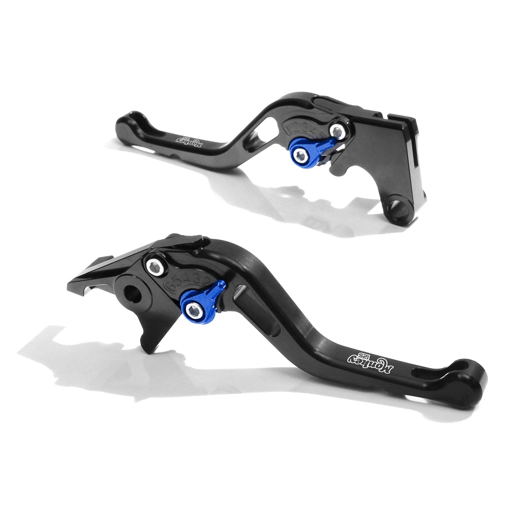 Fits Honda Monkey Z125M Logo Engraved Brake Clutch Short Lever - MC Motoparts