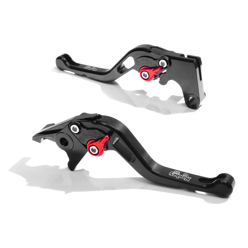Fits Honda Monkey Z125M Logo Engraved Brake Clutch Short Lever - MC Motoparts