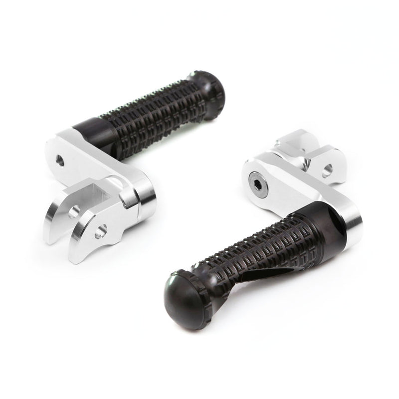Fit Honda Grom MSX125 NT700 NC750 MPRO 40mm Adjustable Front Foot Pegs - MC Motoparts