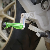 Fit Kawasaki Ninja 650R 400 300 250R MPRO 40mm Adjustable Front Foot Pegs - MC Motoparts