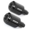 Fit Ducati Panigale 959 15-19 Engraved Logo ATOM Bar Ends - MC Motoparts