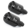 Fit Honda Fury VT1300 2011-2016 Engraved Logo ATOM Bar Ends - MC Motoparts