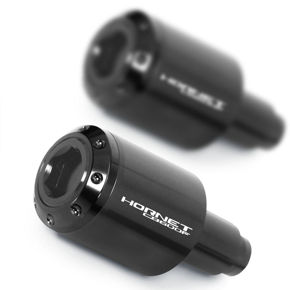 Fit Honda CB 600F Hornet 07-14 Engraved Logo ATOM Bar Ends - MC Motoparts