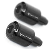 Fit Yamaha MT-09 FZ-09 2013-2019 Engraved Logo ATOM Bar Ends - MC Motoparts