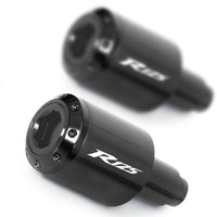 Fit Yamaha YZF R125 2008-2019 Engraved Logo ATOM Bar Ends - MC Motoparts