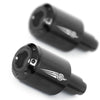 Fit Honda Shadow VT750 2001-2015 Engraved Logo ATOM Bar Ends - MC Motoparts
