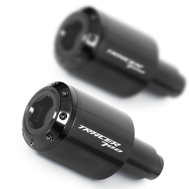 Fit Yamaha Tracer 700 2017-2019 Engraved Logo ATOM Bar Ends - MC Motoparts