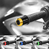 Fit Kawasaki Z250 Z300 Z1000 Engraved Logo ATOM Bar Ends - MC Motoparts