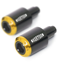 Fit Yamaha XSR900 2016-2019 Engraved Logo ATOM Bar Ends - MC Motoparts