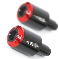 Fit Honda Shadow VT750 2001-2015 Engraved Logo ATOM Bar Ends - MC Motoparts