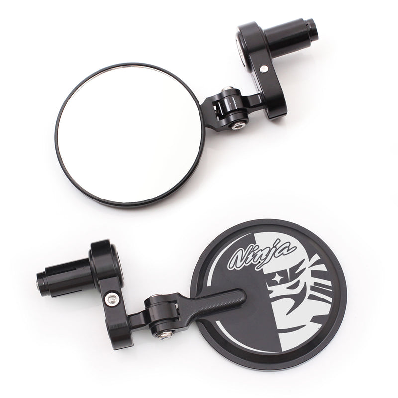 Fit Honda CBR650F CBR600RR CNC IGA Ninja Folding Bar End Mirrors - MC Motoparts