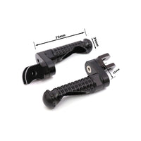 Fit BMW S1000RR 25mm Extension Front Foot Pegs | BLACK SHADOW - MC Motoparts