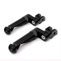 Fits Triumph Thruxton, Daytona 675 25mm Extension Front Foot Pegs | BLACK SHADOW - MC Motoparts