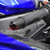 Fit Aprilia RSV4 Engraved Logo LIM Handle Bar Ends - MC Motoparts