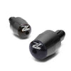 Fit Kawasaki Z1000 Engraved Logo LIM Handle Bar Ends - MC Motoparts