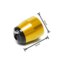 Fit Kawasaki Z125 ZX6R ZX10R Ninja Engraved Logo LIM Bar Ends - MC Motoparts