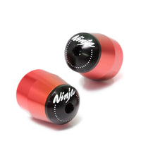 Fits Kawasaki Ninja 250R 300R 1000SX 400 Engraved Logo LIM Handle Bar Ends - MC Motoparts