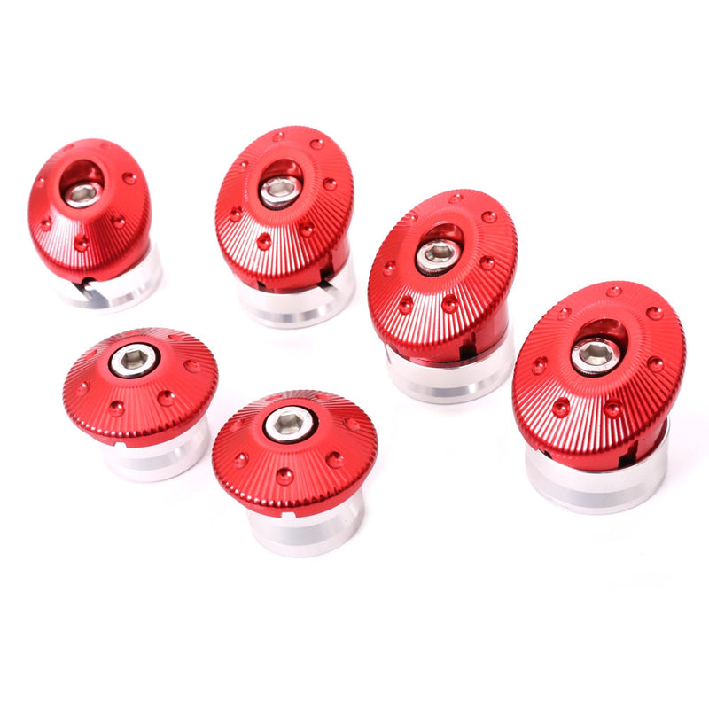 Fit Ducati Monster 821 1200 CNC 6 pcs Frame Plug Set - MC Motoparts