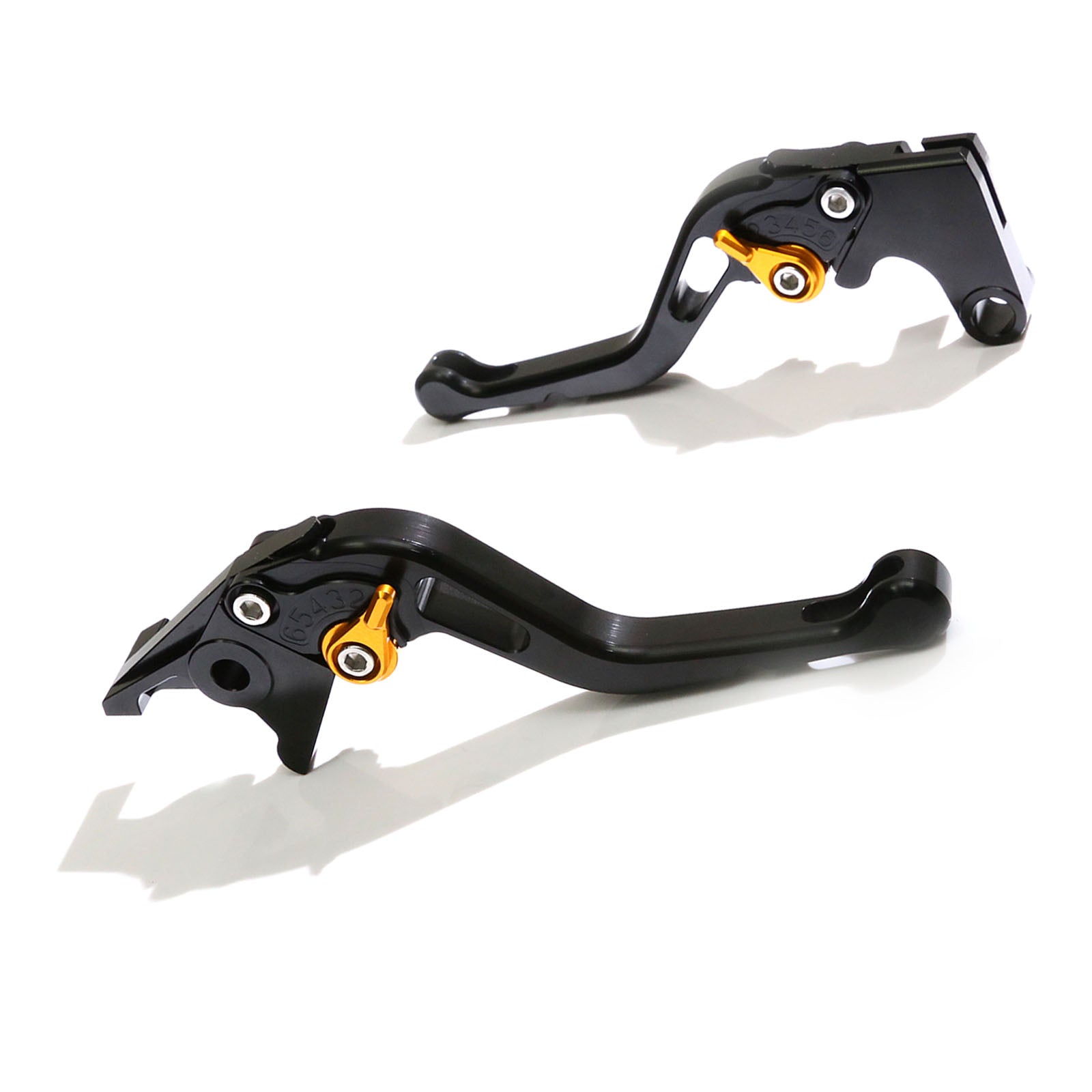 Fit Kawasaki Z750R ZX-6R ZX-10R Z1000SX GP Brake Clutch Short Lever - MC Motoparts