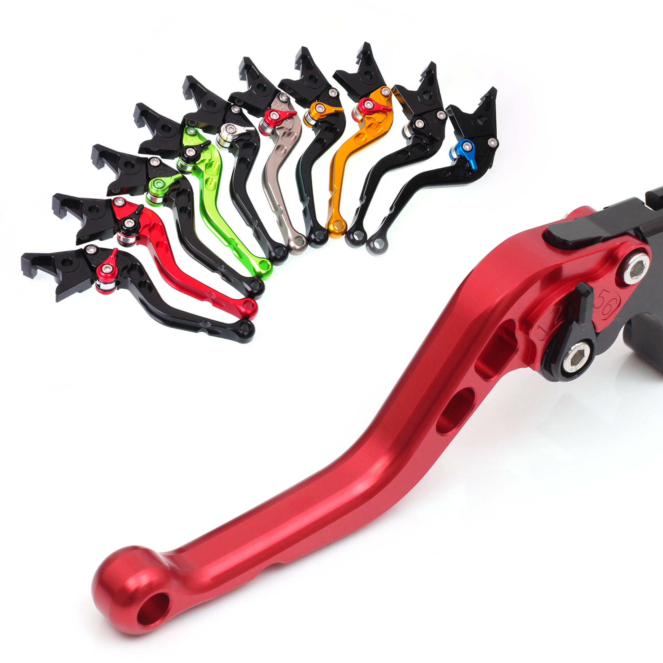 Fit Ducati Multistrada 950 Hypermoard 821 Monster GP Brake Clutch Short Lever - MC Motoparts