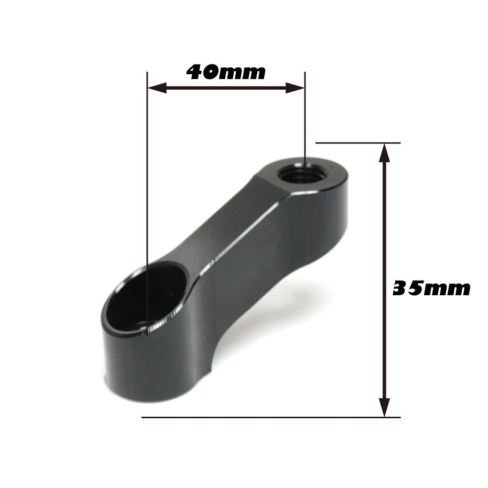 Fit Honda Monkey CB1000R CB500R CB300R Mirror Extender and Riser - MC Motoparts