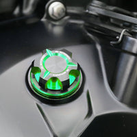 Fit Kawasaki ZX6R ZX6RR ZX14R ZX10R T-Axis CNC Oil Filler Cap - MC Motoparts