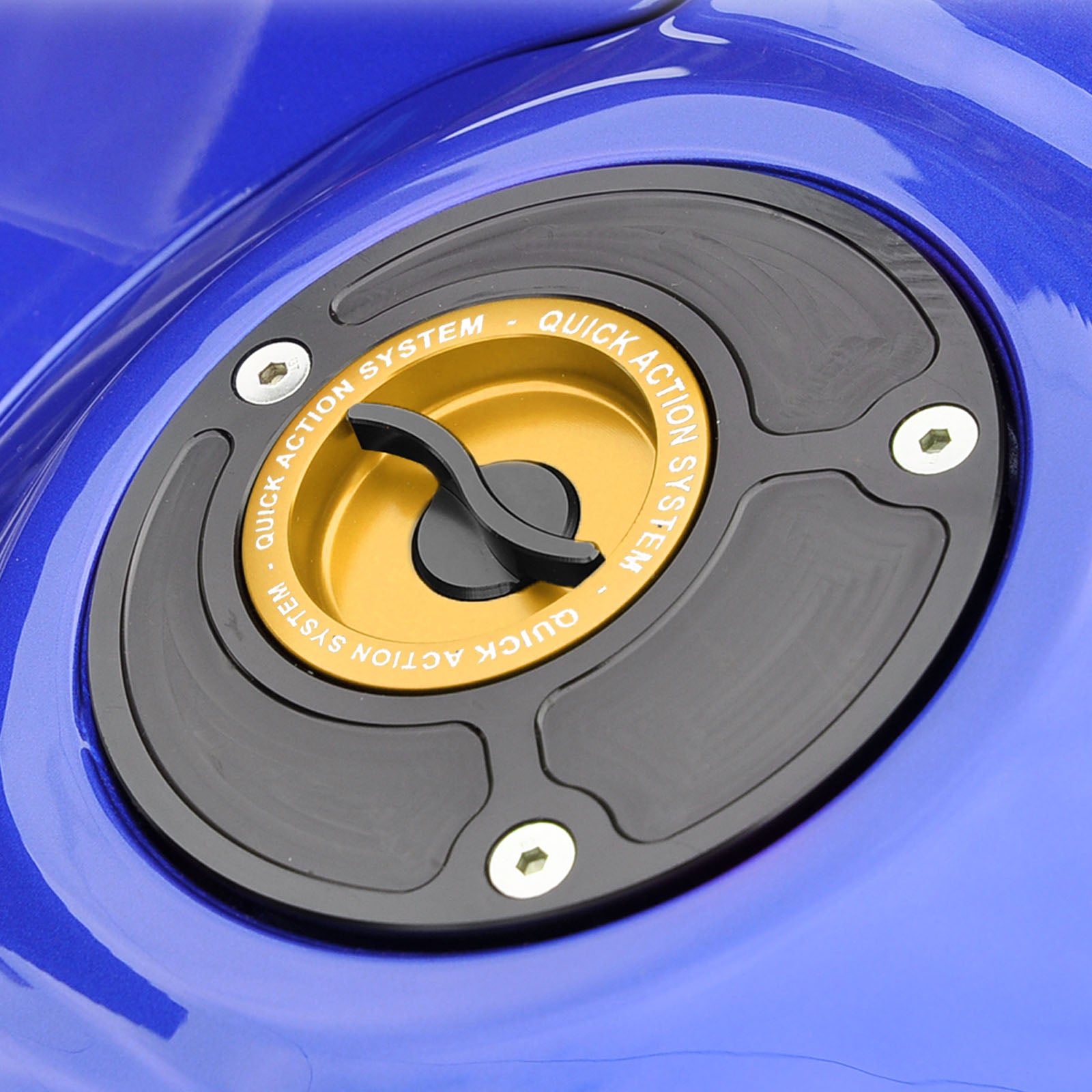 Fit Honda CBR600 F4 CBR600RR CBR1000RR Keyless Quick Lock Fuel Cap - MC Motoparts