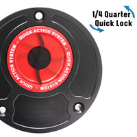 Fit Honda CBR600 F4 CBR600RR CBR1000RR Keyless Quick Lock Fuel Cap - MC Motoparts