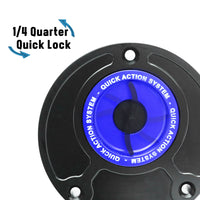 Fit Kawasaki ZZR1200 ZRX1200 Z750 Keyless Quick Lock Fuel Cap - MC Motoparts