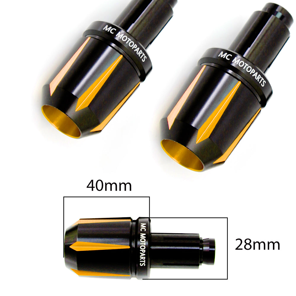 Fit Honda Blackbird Fireblade CBR500R CBR300R Tforce CNC Bar Ends - MC Motoparts