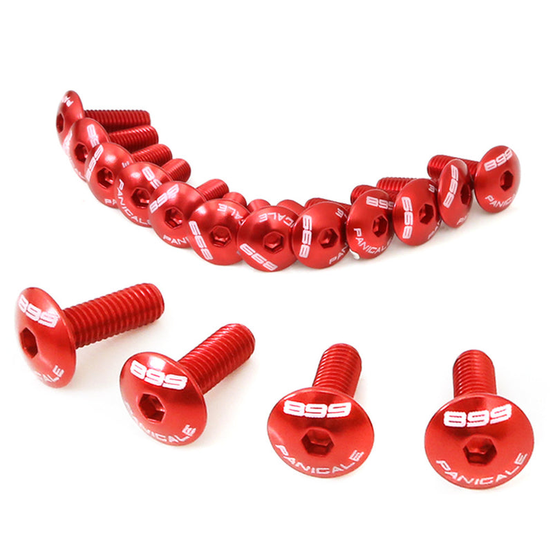Fit Ducati 899 Panigale 2013-2019 Engraved Logo Faring Bolts - MC Motoparts