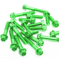 Fits Kawasaki ZX-10R 2006-2007 CNC Crankcase Cover Bolt Kit - MC Motoparts