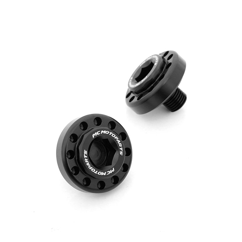 Fits Ducati Hypermotard 821 939 SP Hyperstrada 821 939 CNC Frame Plug Set - MC Motoparts