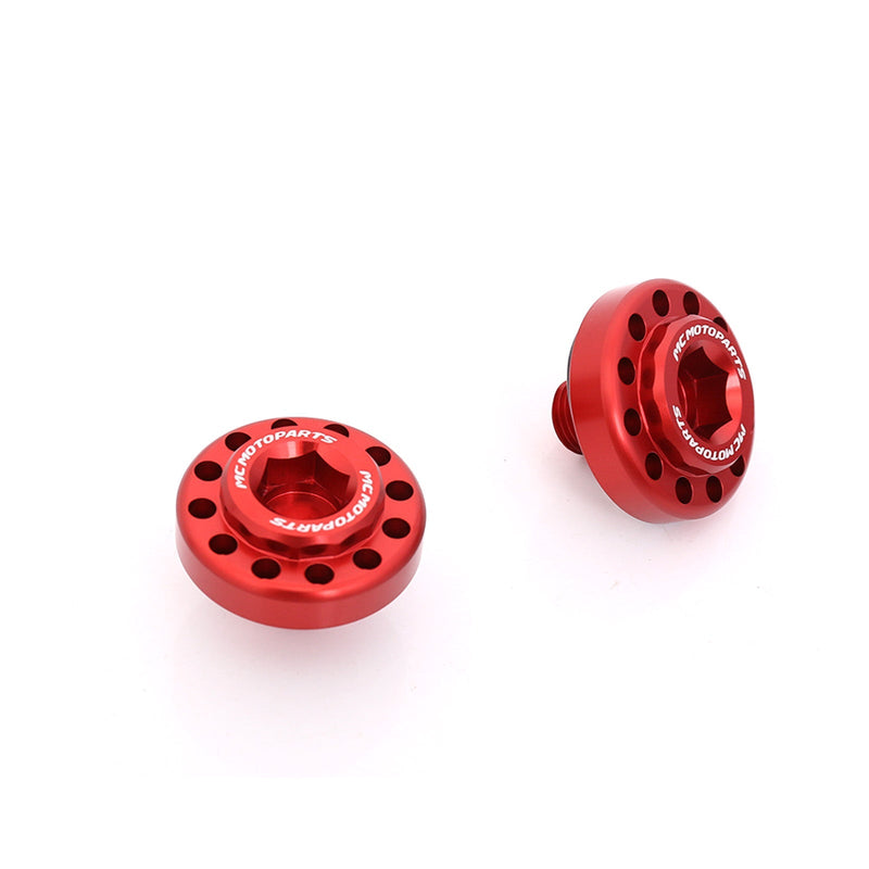 Fits Ducati Scrambler 400 800 1100 CNC Frame Plug Set - MC Motoparts