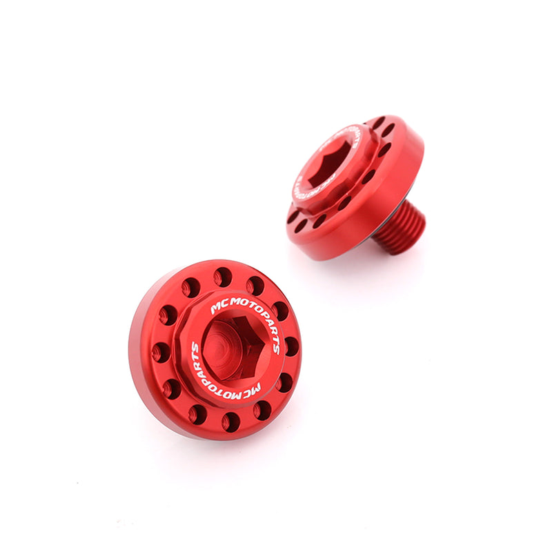 Fits Ducati Hypermotard 821 939 SP Hyperstrada 821 939 CNC Frame Plug Set - MC Motoparts