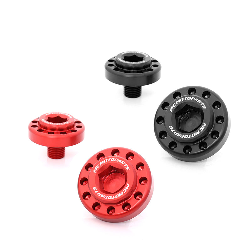 Fits Ducati Hypermotard 821 939 SP Hyperstrada 821 939 CNC Frame Plug Set - MC Motoparts