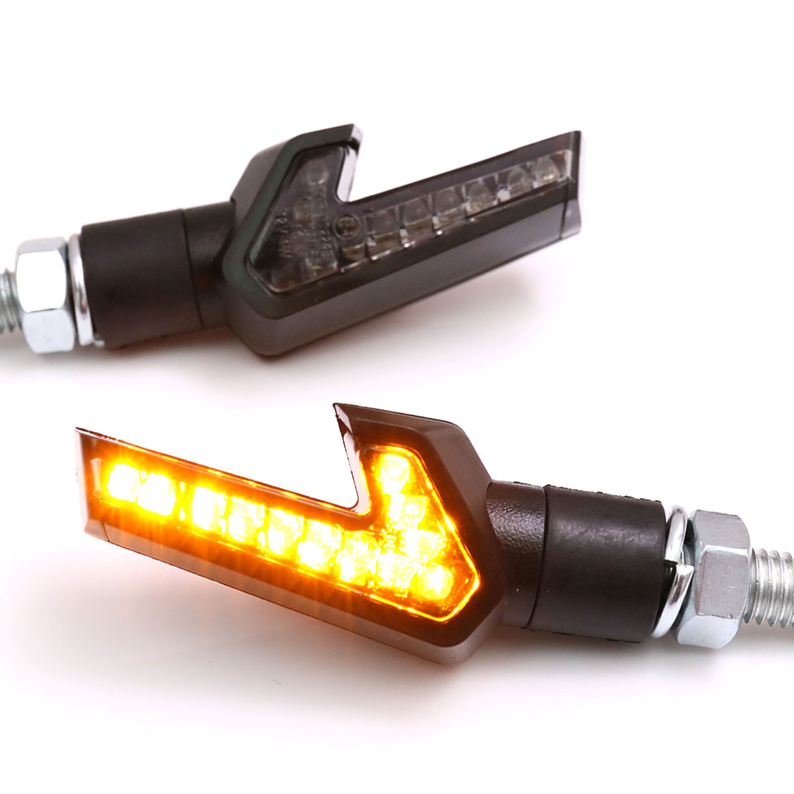 VSHOT LED Front & Tail Amber Turn Signal Light - MC Motoparts