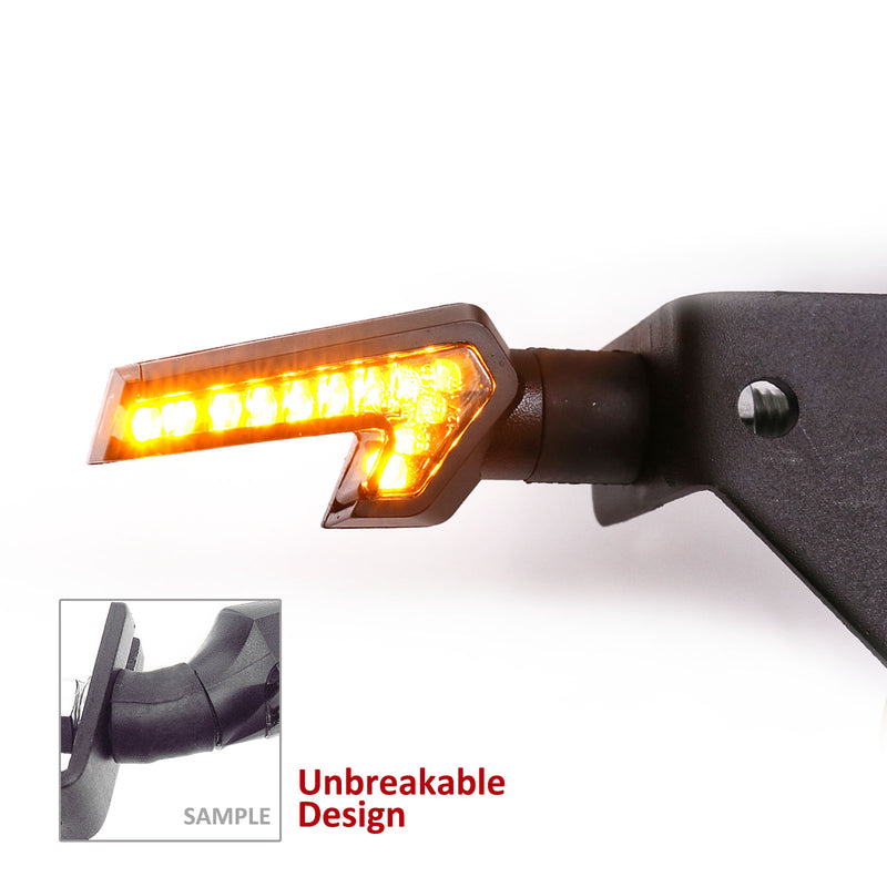 VSHOT LED Front & Tail Amber Turn Signal Light - MC Motoparts