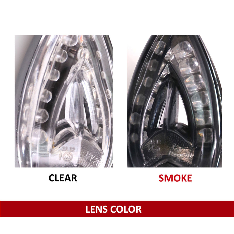 VSHOT LED Front & Tail Amber Turn Signal Light - MC Motoparts