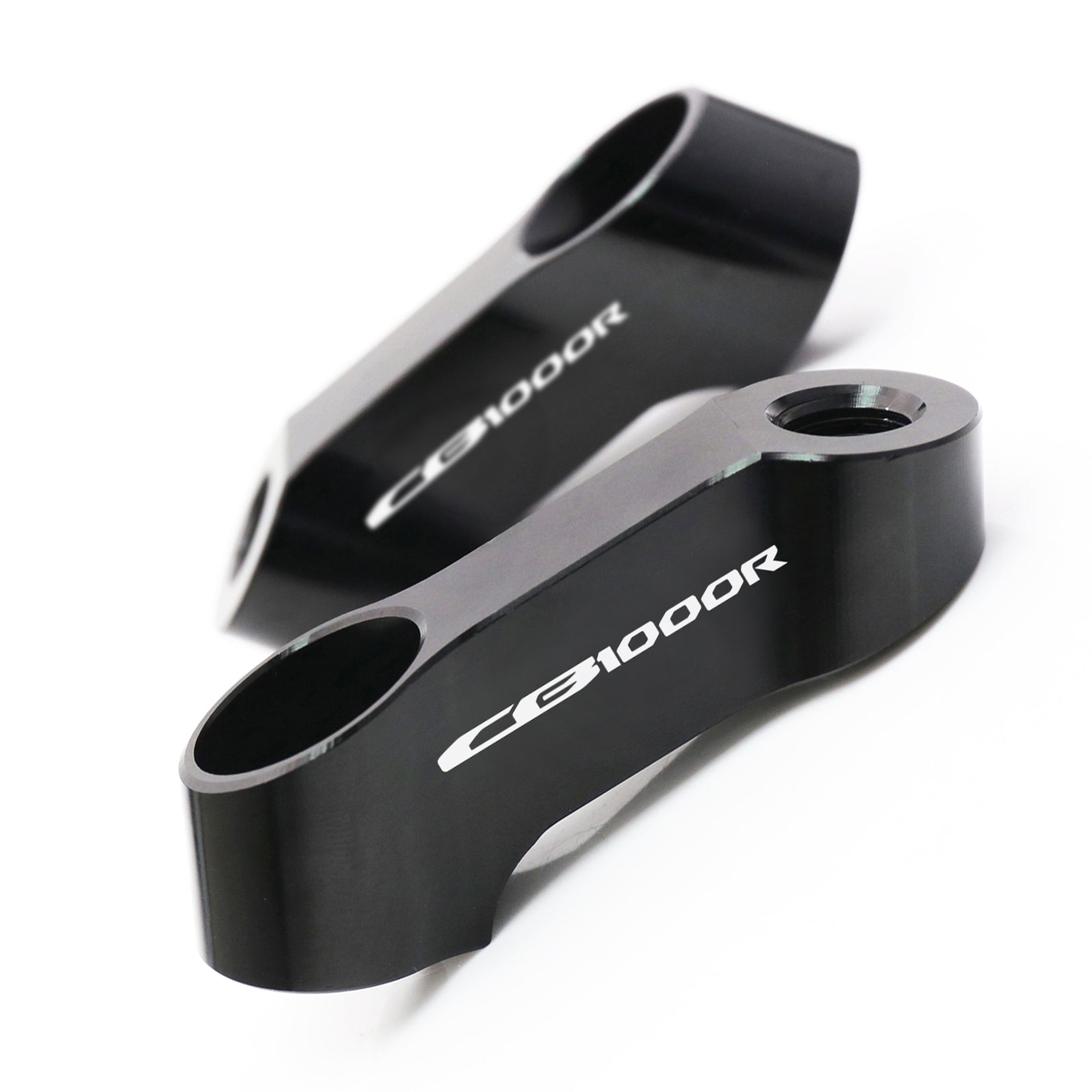 Fit Honda CB1000R 2007-2015 Engraved Logo Rear View Mirror Extender Riser - MC Motoparts