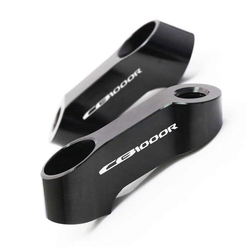 Fit Honda CB1000R 2007-2015 Engraved Logo Rear View Mirror Extender Riser - MC Motoparts