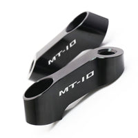 Fit Yamaha MT-10 SP 2016-2022 Engraved Logo Rear View Mirror Extender Riser - MC Motoparts