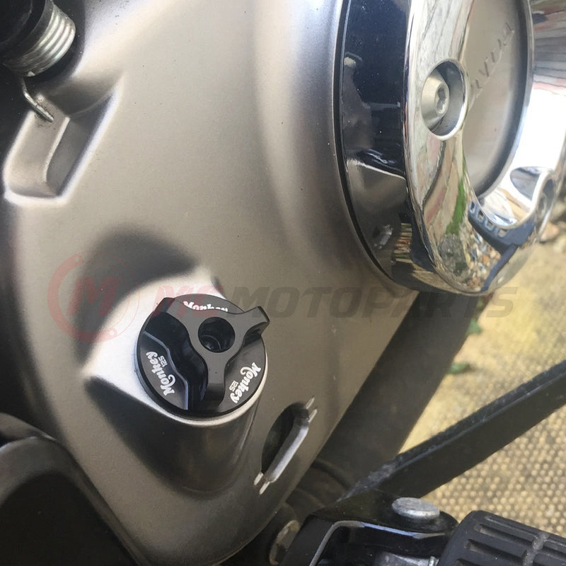 Fit Honda Monkey 125 Z125M Z125MA 2018-2020 Logo Engraved Oil Filler Cap - MC Motoparts