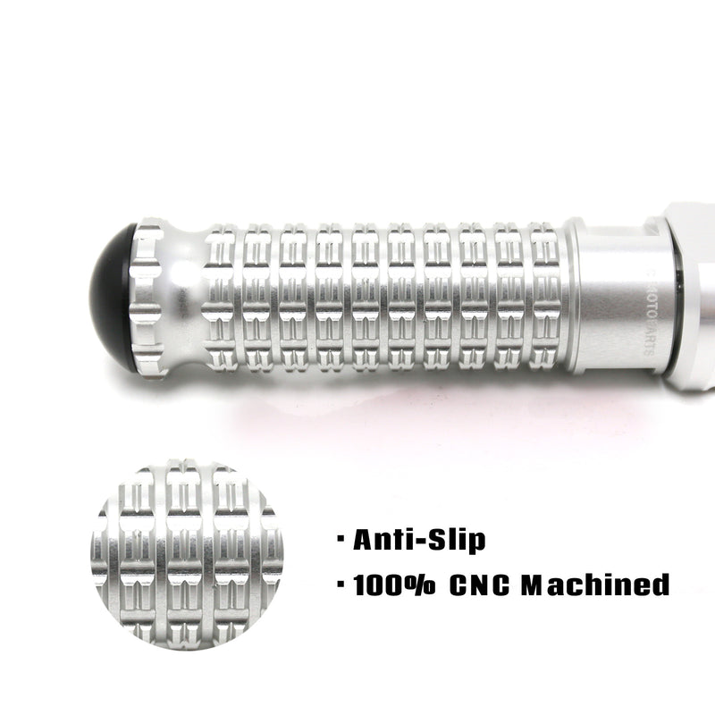 Fits BMW C600S F800R R1200R Classic Rear M-PRO Foot Pegs - MC Motoparts