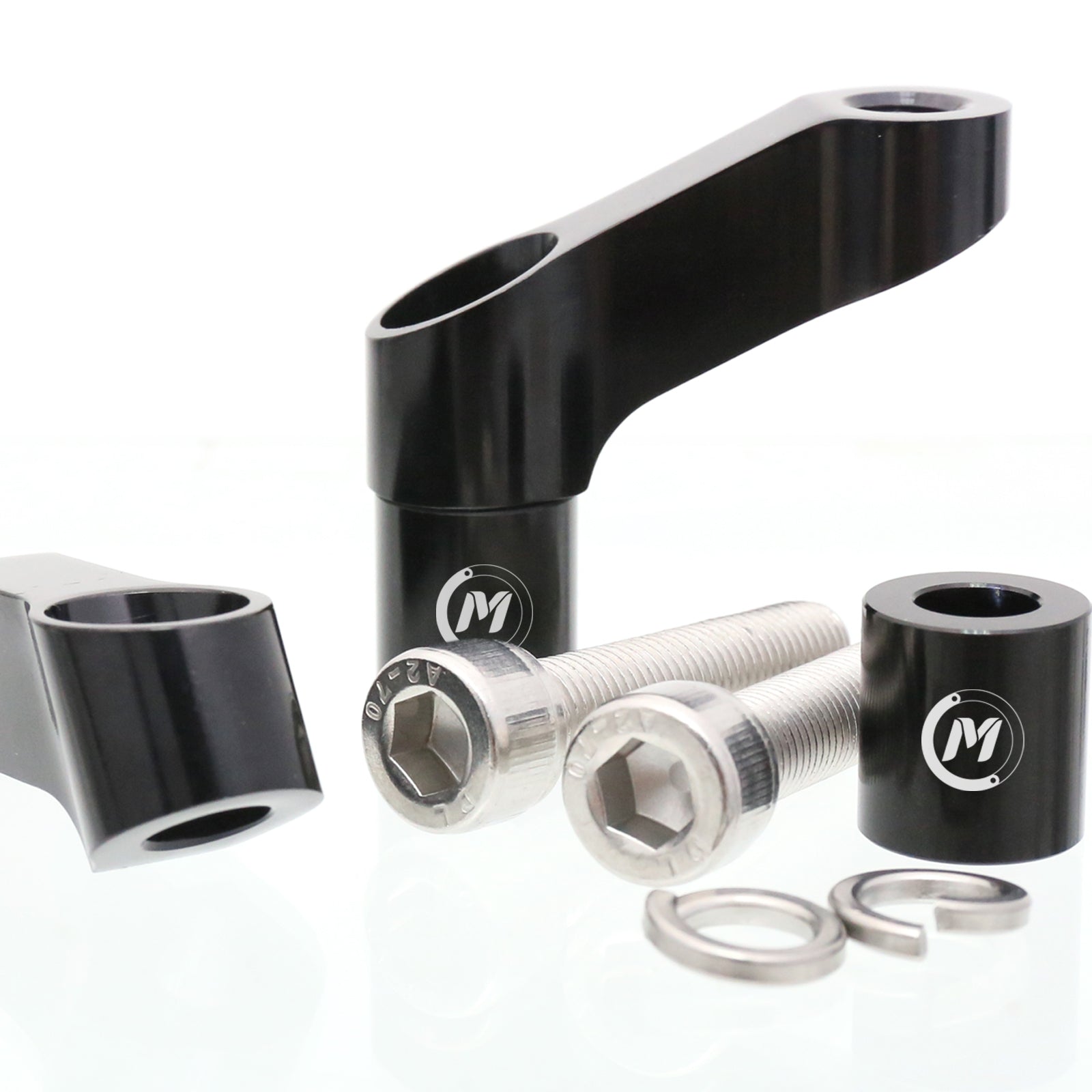 Fit Honda Monkey Grom Rebel 250 300 UPVIEW Rear View Mirror Extender Riser - MC Motoparts