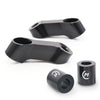 Fit Kawasaki Z125 Pro Z400 Z750 UPVIEW Mirror Extender Riser - MC Motoparts