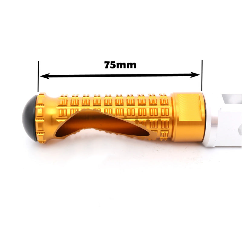 Fit Buell 1125R S1 S3 X1 XV12R MPRO Front Foot Pegs - MC Motoparts